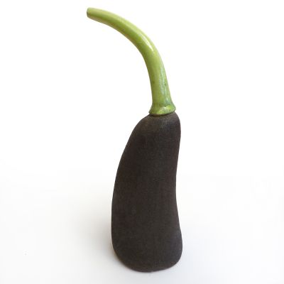 Courge - aubergine - Sculpture