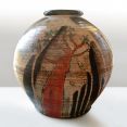 Vase à la  girafe dans les baobabs - Pièces décoratives