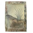 Volcan - Plat rectangulaire dessin pastels - Divers